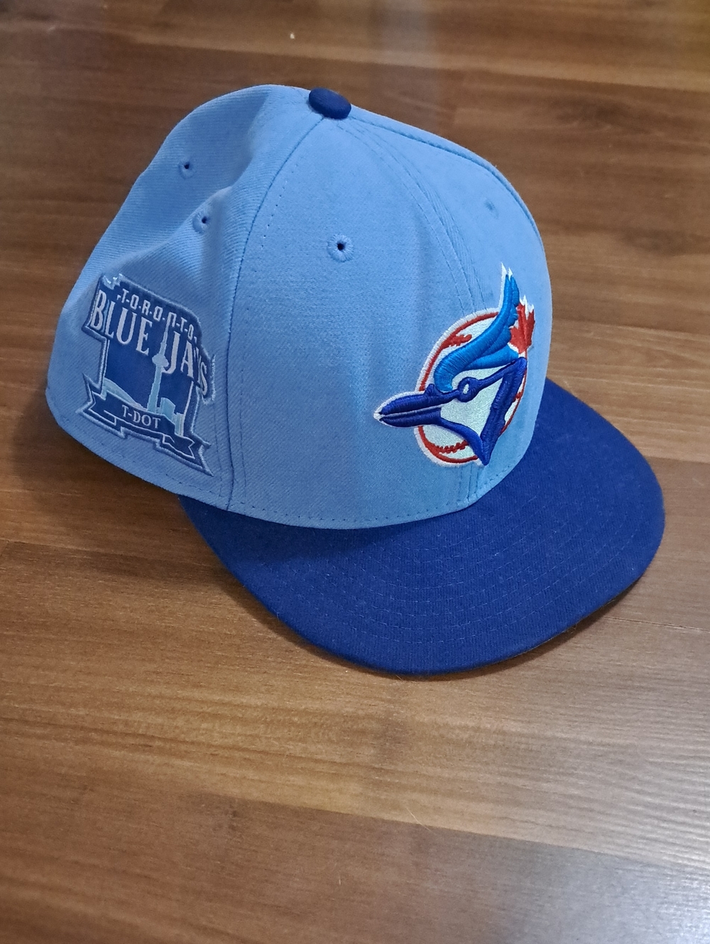 Toronto Blue Jays Light Blue & Black 59FIFTY Fitted Cap
